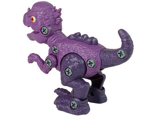 Dinozauru komplekts Lean Toys, violets cena un informācija | Rotaļlietas zēniem | 220.lv