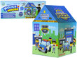 Policijas mājas telts bērniem Lean Toys, zils cena un informācija | Bērnu rotaļu laukumi, mājiņas | 220.lv