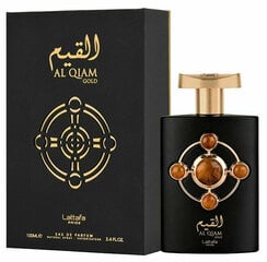 Парфюмированная вода для женщин Lattafa Al Qiam Gold EDP, 100 мл цена и информация | Женские духи | 220.lv