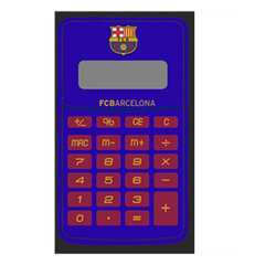 Калькулятор F.C. Barcelona Синий Тёмно Бордовый цена и информация | Канцелярия | 220.lv