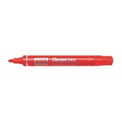 Постоянный маркер Pentel N50-BE Красный 12 штук цена и информация | Канцелярия | 220.lv
