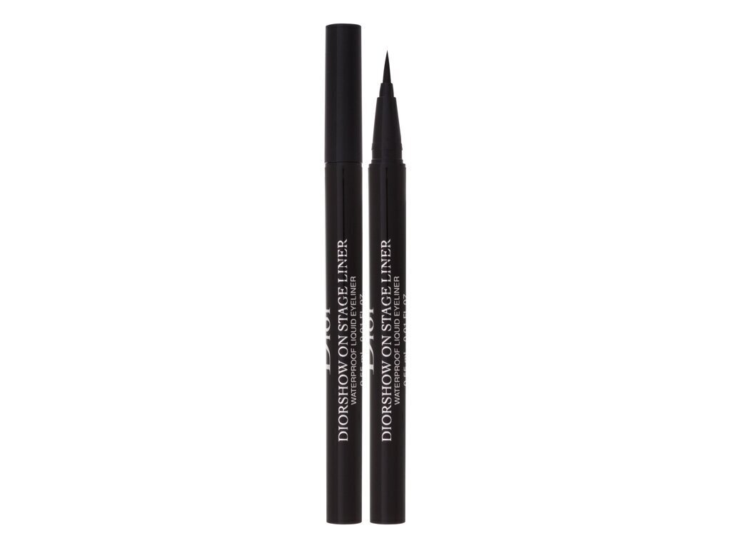 Dior Diorshow On Stage Liner - Ūdensizturīgs šķidrs acu zīmulis pildspalvā 0.55 ml, 096 Vinyl Black цена и информация | Acu ēnas, skropstu tušas, zīmuļi, serumi | 220.lv