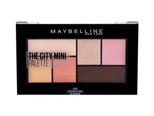 Maybelline The City Mini Palette 6 g 430 Downtown Sunrise цена и информация | Тушь, средства для роста ресниц, тени для век, карандаши для глаз | 220.lv