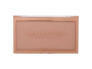 Makeup Revolution Matte Base Powder - Matējošs pūderis 12 g, P4 #D1B3A8 cena un informācija | Grima bāzes, tonālie krēmi, pūderi | 220.lv