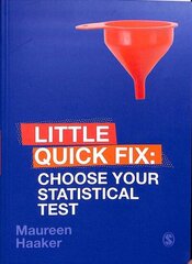 Choose Your Statistical Test: Little Quick Fix cena un informācija | Enciklopēdijas, uzziņu literatūra | 220.lv