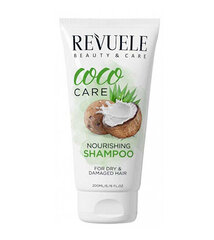 Barojošs šampūns sausiem un bojātiem matiem Coco Care (Nourishing Shampoo) 200 ml cena un informācija | Šampūni | 220.lv
