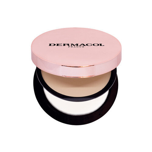 Dermacol 24H Long-Lasting Powder And Foundation - Make-up 9 g, 03 #D9AE9E cena un informācija | Grima bāzes, tonālie krēmi, pūderi | 220.lv