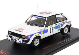 Talbot Sunbeam Lotus #16 Rallye Monte Carlo 1981 G.Frequelin/J.Todt IXO :24 24RAL023A cena un informācija | Kolekcionējamie modeļi | 220.lv