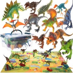 Набор Парк динозавров Kruzzel 19743, 24 шт. цена и информация | Игрушки для мальчиков | 220.lv