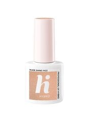 Гибридный лак для ногтей Hi Hybrid Nude Shine, 5 мл цена и информация | Лаки для ногтей, укрепители | 220.lv
