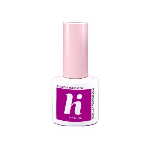 Hibrīda nagu laka Hi Hybrid 256 Fuchsia Tulip, 5 ml цена и информация | Nagu lakas, stiprinātāji | 220.lv