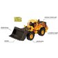 Buldozers Majorette GS Volvo 213723001, 21cm cena un informācija | Rotaļlietas zēniem | 220.lv