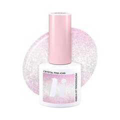 Hibrīda nagu laka Hi Hybrid 349 Crystal Pink, 5 ml cena un informācija | Nagu lakas, stiprinātāji | 220.lv