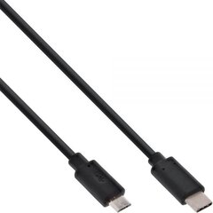 InLine USB-C - microUSB 1 m (35741) cena un informācija | Savienotājkabeļi | 220.lv