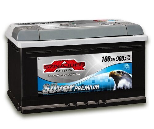 Akumulators Sznajder Silver Premium 12V/100Ah/900A EN 60035 цена и информация | Akumulatori | 220.lv