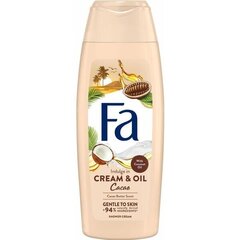 Dušas želeja FA Shower Cream & Oil Cacao, 250 ml цена и информация | Масла, гели для душа | 220.lv