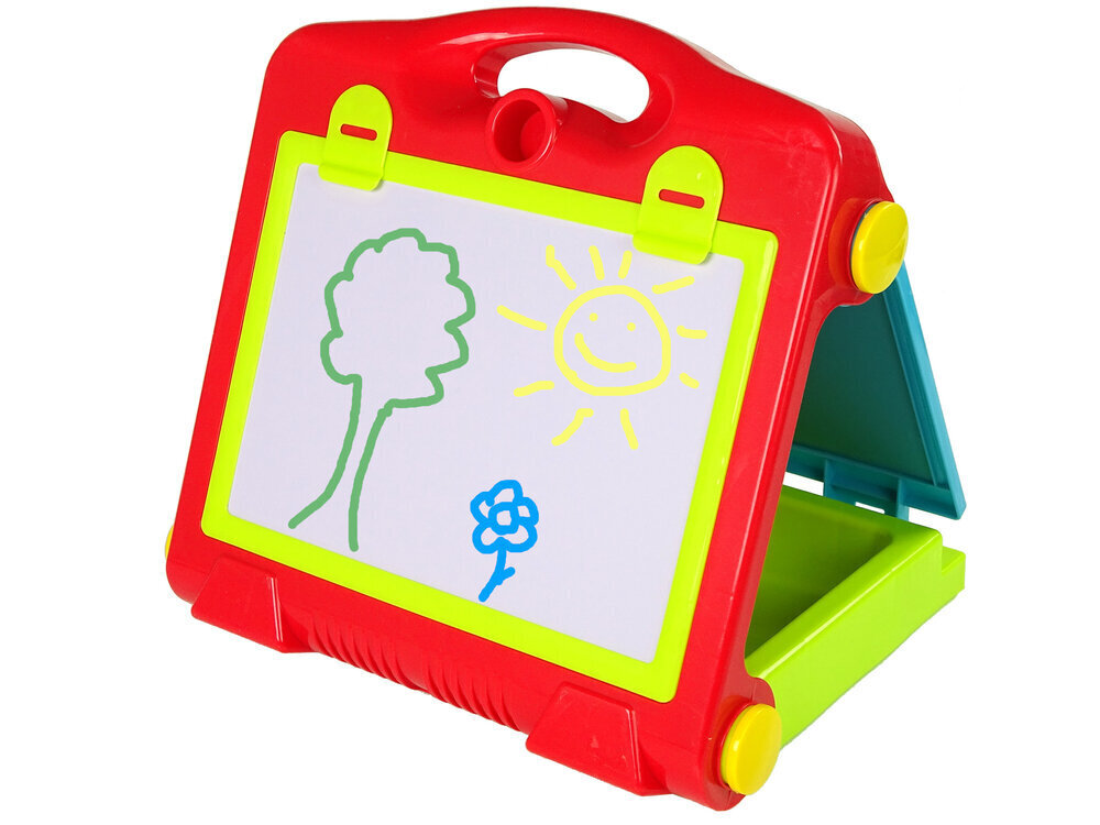 Saliekama zīmēšanas tāfele koferī bērniem Inna cena un informācija | Attīstošās rotaļlietas | 220.lv
