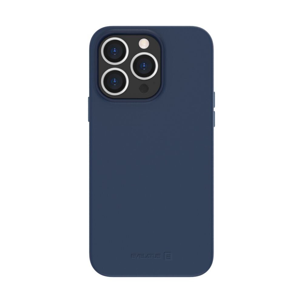Evelatus Genuine Leather Magsafe piemērots Apple iPhone 14 Pro Max, zils cena un informācija | Telefonu vāciņi, maciņi | 220.lv