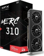 XFX Speedster MERC 310 AMD Radeon RX 7900 XT Black Edition (RX-79TMERCB9) цена и информация | Видеокарты (GPU) | 220.lv