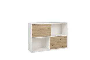 Напольный шкаф Shelves Kora M, белый цена и информация | Полки | 220.lv