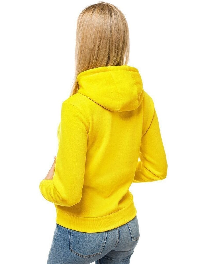 Sieviešu dzeltens džemperis ar kapuci Molin JS/W02-50182-XXL cena un informācija | Sieviešu džemperi | 220.lv