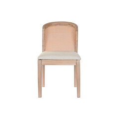 Ēdamistabas krēsls DKD Home Decor Egle Bēšs Poliesters (46 x 61 x 86 cm) cena un informācija | Virtuves un ēdamistabas krēsli | 220.lv