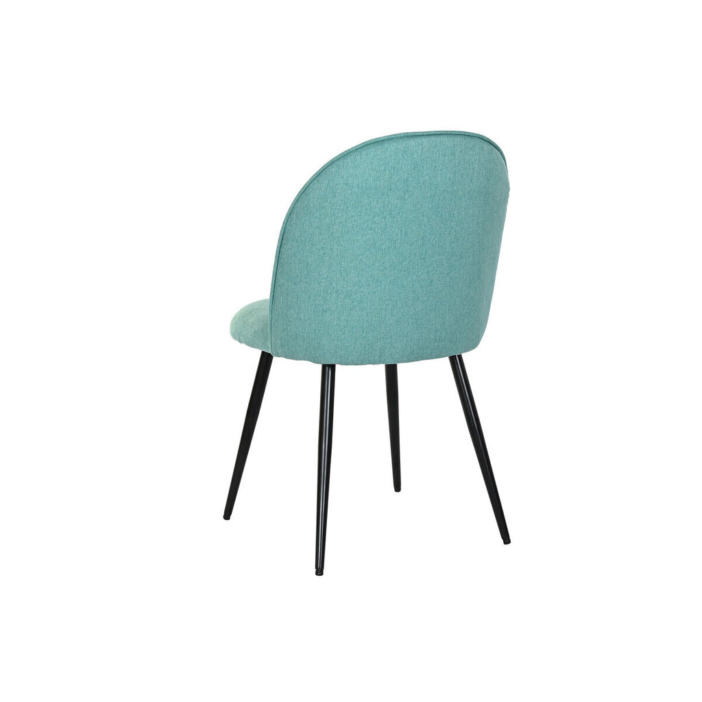 Ēdamistabas krēsls DKD Home Decor Metāls Poliesters (50 x 52 x 84 cm) cena un informācija | Virtuves un ēdamistabas krēsli | 220.lv