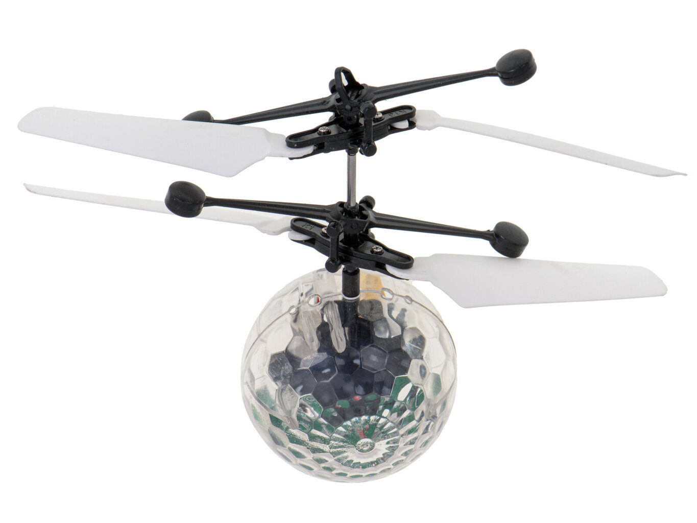 Disco LED lidojoša kontrolēta bumba + sensors цена и информация | Rotaļlietas zēniem | 220.lv