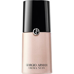 Mitrinošs tonējošs sejas krēms Giorgio Armani Crema Nuda Supreme Glow Reviving Tinted Cream, 02 Light Glow, 30 ml cena un informācija | Grima bāzes, tonālie krēmi, pūderi | 220.lv