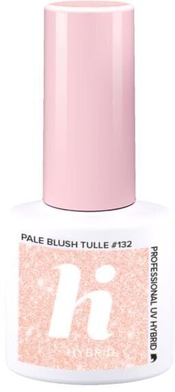 Hibrīda nagu laka Hi Hybrid 132 Pale Blush Tulle, 5ml cena un informācija | Nagu lakas, stiprinātāji | 220.lv