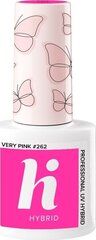 Hibrīda nagu laka Hi Hybrid 262 Very Pink, 5ml cena un informācija | Nagu lakas, stiprinātāji | 220.lv