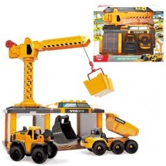 Строительная станция Dickie Toys Volvo. цена и информация | Конструктор автомобилей игрушки для мальчиков | 220.lv