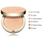 Matēts kompaktpūderis Clarins Ever Matte Compact Powder, 01 Very Light, 10 g cena un informācija | Grima bāzes, tonālie krēmi, pūderi | 220.lv