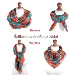 Женский шарф 841d цена и информация | <p>Тапочки женские</p>
 | 220.lv