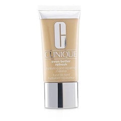 Clinique Even Better Refresh Hydrating and Repairing Makeup - Mitrinošs grims ar izlīdzinošu efektu 30 ml, CN 18 Cream Whip cena un informācija | Grima bāzes, tonālie krēmi, pūderi | 220.lv