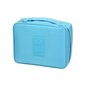 Kosmētikas somiņa, salokāma, ceļojumu somiņa aksesuāriem, gaiši zila цена и информация | Kosmētikas somas, spoguļi | 220.lv