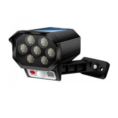 Riff JX-717 Ārtelpu Sienas Stiprināma Sales Batereju lampa ar kustību sensoru & Pulti Melna cena un informācija | Āra apgaismojums | 220.lv