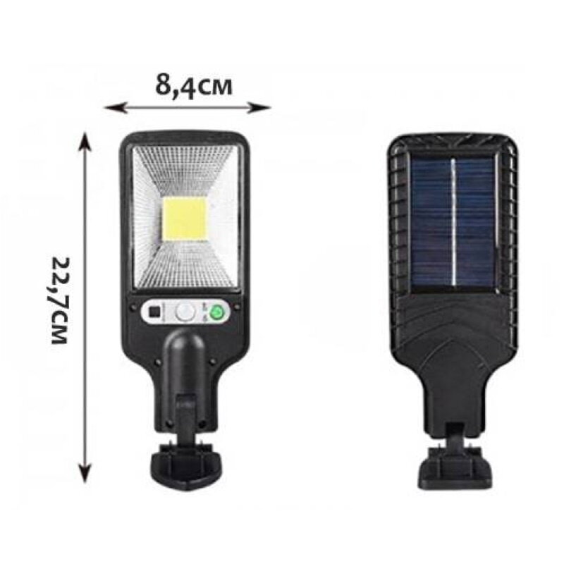 Riff JX-616 Ārtelpu Sienas Stiprināma Sales Batereju lampa ar kustību sensoru & Pulti Melna цена и информация | Āra apgaismojums | 220.lv