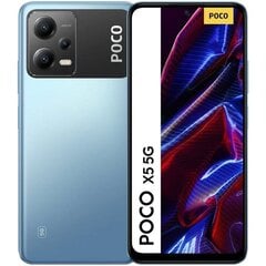 Poco X5 5G 6/128GB Blue MZB0D6UEU цена и информация | Мобильные телефоны | 220.lv