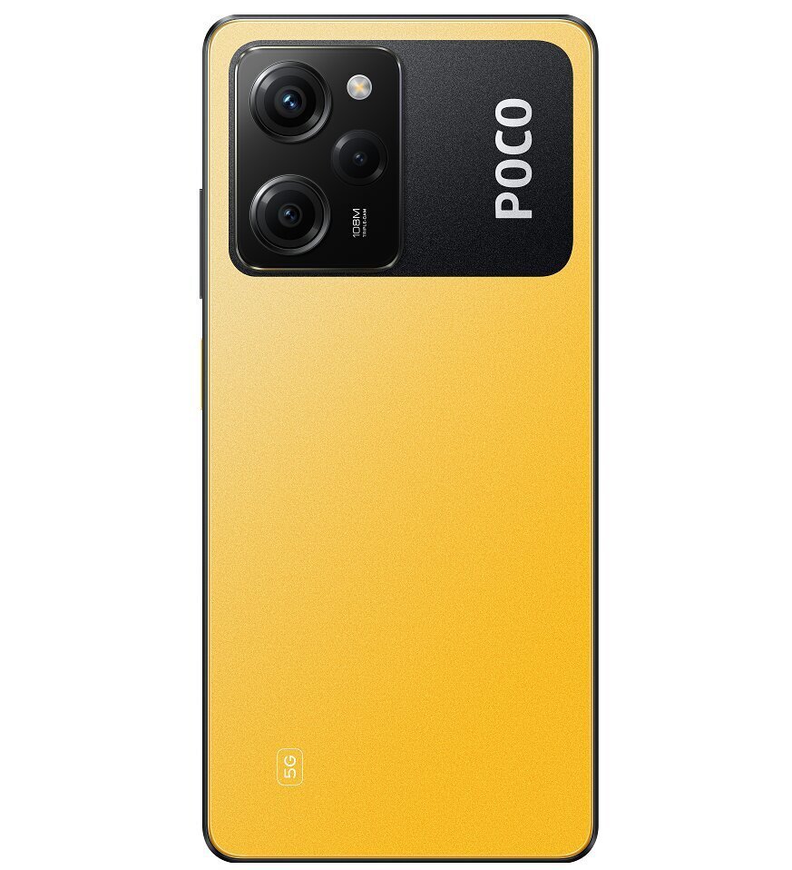 Xiaomi Poco X5 Pro 5G 6/128GB MZB0CRLEU Yellow cena un informācija | Mobilie telefoni | 220.lv