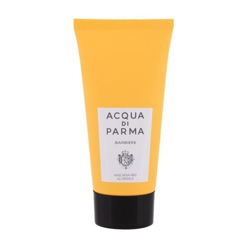 Sejas māla maska Acqua di Parma Collezione Barbiere, 75 ml cena un informācija | Sejas maskas, acu maskas | 220.lv