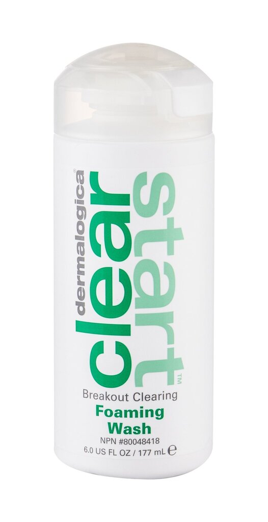 Attīrošās putas Dermalogica Breakout Clearing Foaming Wash, 177 ml cena un informācija | Sejas ādas kopšana | 220.lv