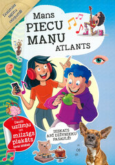 Mans piecu maņu atlants цена и информация | Книжки - раскраски | 220.lv