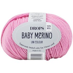 Пряжа Drops Baby Merino 07, 50 г, 175 м. цена и информация | Принадлежности для вязания | 220.lv