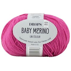 Dzija Drops Baby Merino 08, 50 g, 175 m. cena un informācija | Adīšana | 220.lv
