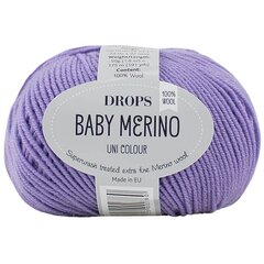 Пряжа Drops Baby Merino 14, 50 г, 175 м. цена и информация | Принадлежности для вязания | 220.lv