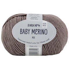 Пряжа Drops Baby Merino 17, 50 г, 175 м. цена и информация | Принадлежности для вязания | 220.lv