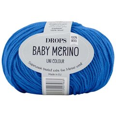 Пряжа Drops Baby Merino 33, 50 г, 175 м. цена и информация | Принадлежности для вязания | 220.lv