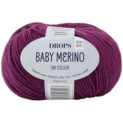 Пряжа Drops Baby Merino 34, 50 г, 175 м. цена и информация | Принадлежности для вязания | 220.lv