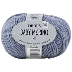 Пряжа Drops Baby Merino 37, 50 г, 175 м. цена и информация | Принадлежности для вязания | 220.lv